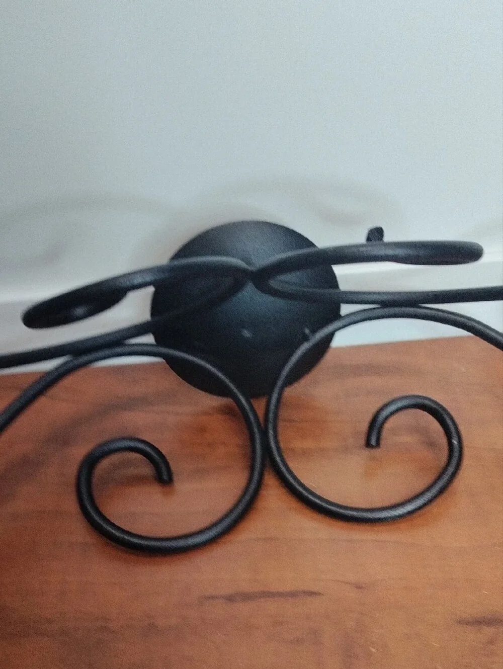 Black Triple Candle Holder 18